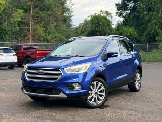 Used 2017 Ford Escape Titanium with VIN 1FMCU9JD0HUA31742 for sale in Davison, MI