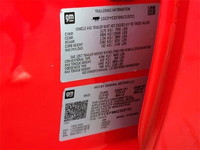 2021 Chevrolet Silverado 1500 Custom Trail Boss