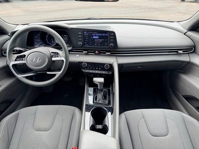 2022 Hyundai Elantra Hybrid Blue