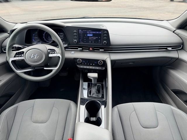 2022 Hyundai Elantra Hybrid Blue