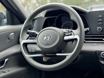 2022 Hyundai Elantra Hybrid Blue