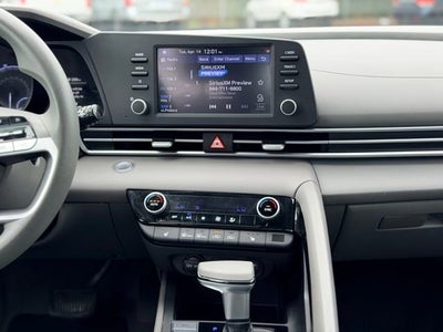 2022 Hyundai Elantra Hybrid Blue