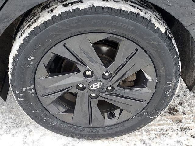 2022 Hyundai Elantra Hybrid Blue