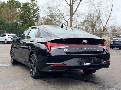 2022 Hyundai Elantra Hybrid Blue