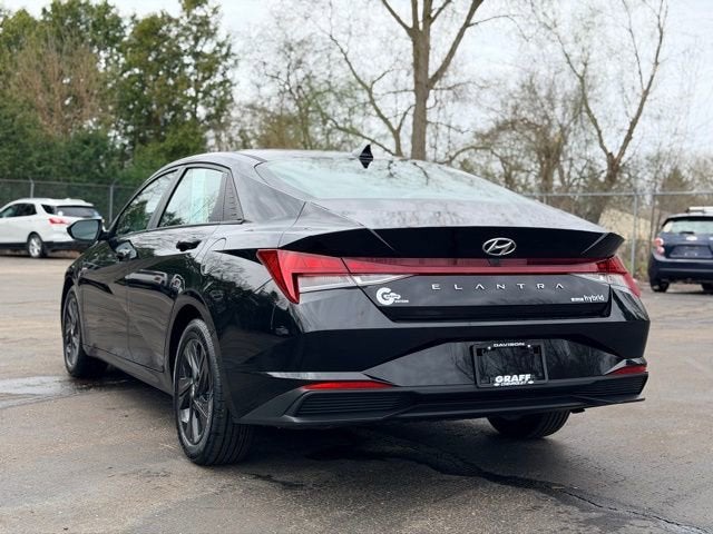 2022 Hyundai Elantra Hybrid Blue