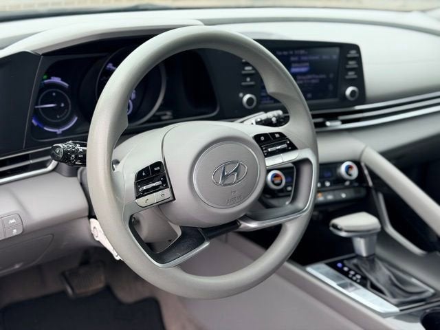 2022 Hyundai Elantra Hybrid Blue