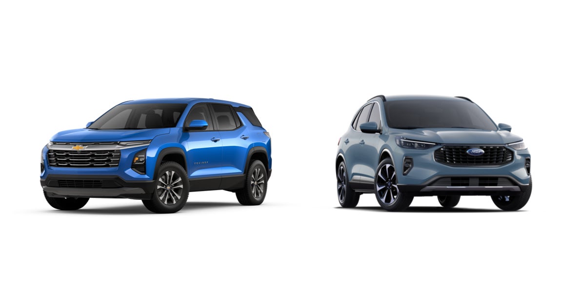 2025 Chevy Equinox vs 2025 Ford Escape